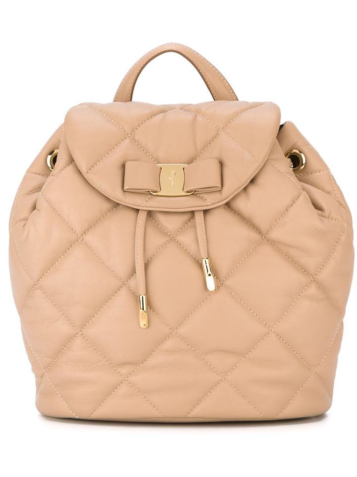 Salvatore Ferragamo 'giuliette' Quilted Backpack