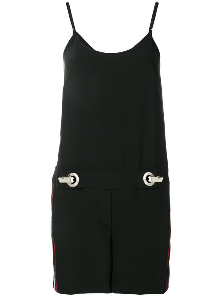 Versace Jeans Sleeveless Shift Playsuit - Black