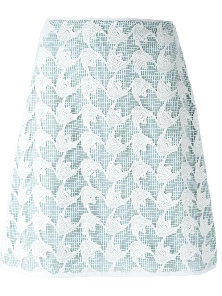 Tory Burch Crochet Overlay Skirt