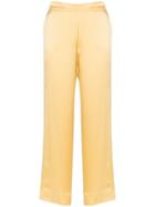 Asceno Pyjama-style Trousers - Yellow