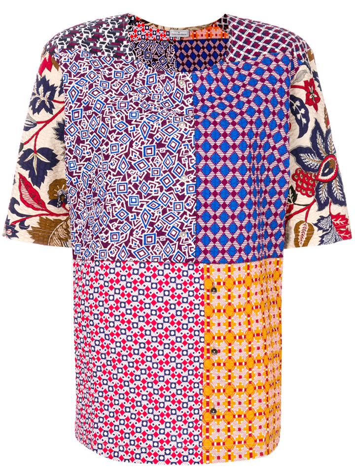 Pierre-louis Mascia Patch-work T-shirt - Multicolour