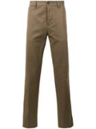Mp Massimo Piombo - Tapered Trousers - Men - Cotton - 48, Green, Cotton