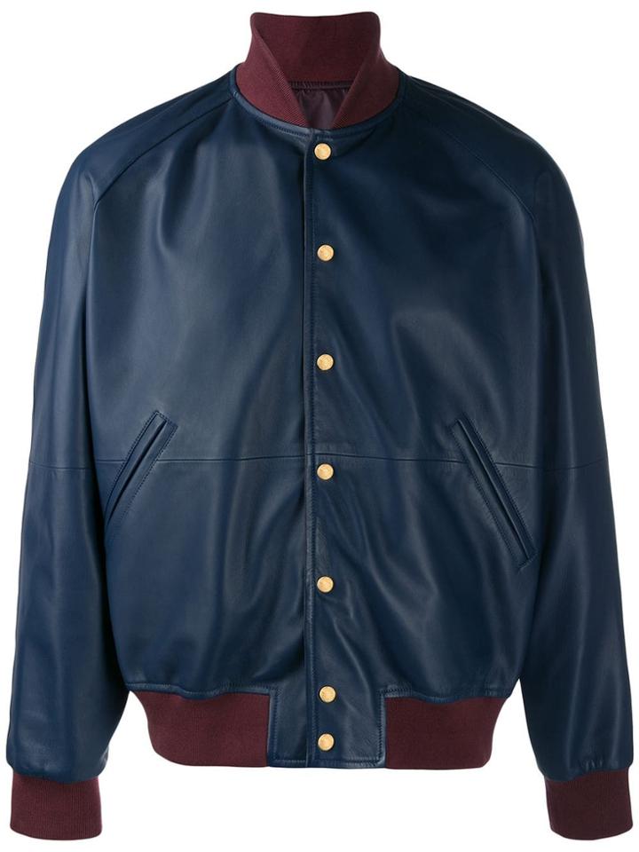 Loewe Reversible Bomber Jacket - Blue