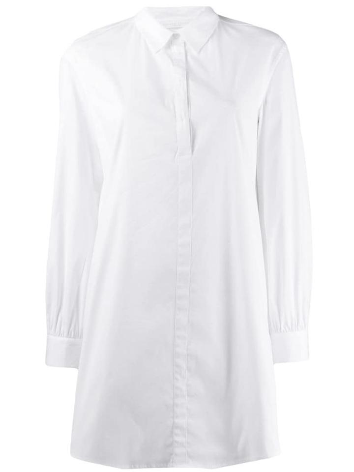 Fabiana Filippi Long-sleeve Flared Shirt - White