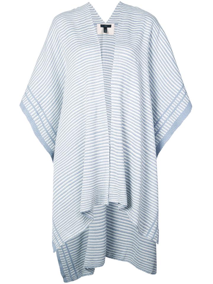 Voz Striped Cardigan - Blue