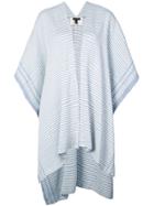 Voz Striped Cardigan - Blue