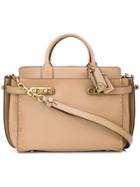 Coach Double Swagger Tote - Neutrals