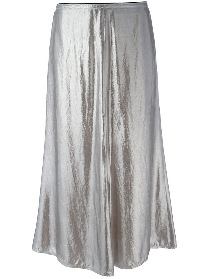 Golden Goose Deluxe Brand - Slip Skirt - Women - Cupro - L, Women's, Grey, Cupro