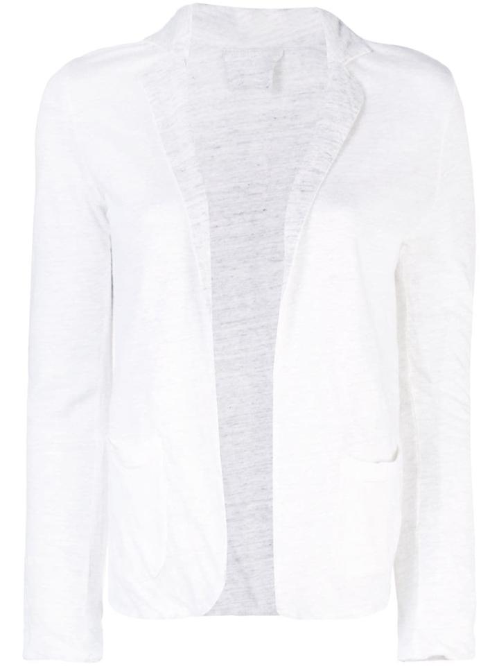 Majestic Filatures Classic Fitted Blazer - White