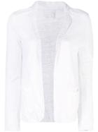 Majestic Filatures Classic Fitted Blazer - White