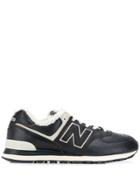 New Balance 574 Sherpa-trimmed Sneakers - Blue
