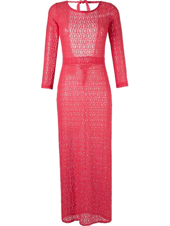 Brigitte Longsleeved Lace Beach Dress