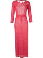 Brigitte Longsleeved Lace Beach Dress