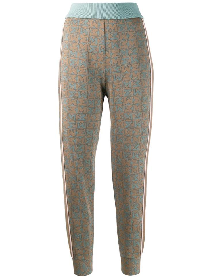 M Missoni Tapered Jogging Trousers - Neutrals