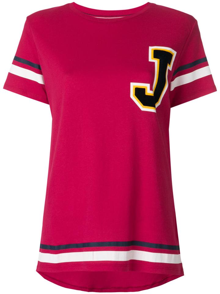 Tommy Hilfiger Applique T-shirt - Pink & Purple