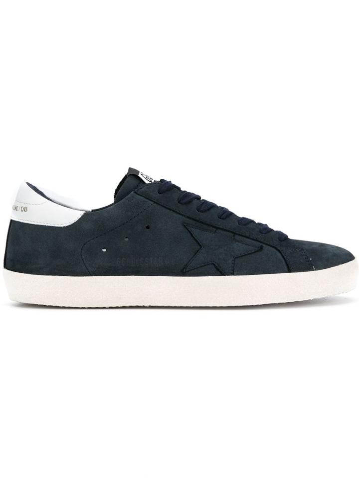 Golden Goose Deluxe Brand Star Lace Up Sneakers - Blue