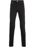 Love Moschino Slim Fit Jeans, Men's, Size: 36, Black, Cotton/spandex/elastane