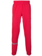 Puma Elasticated Track Trousers - Red