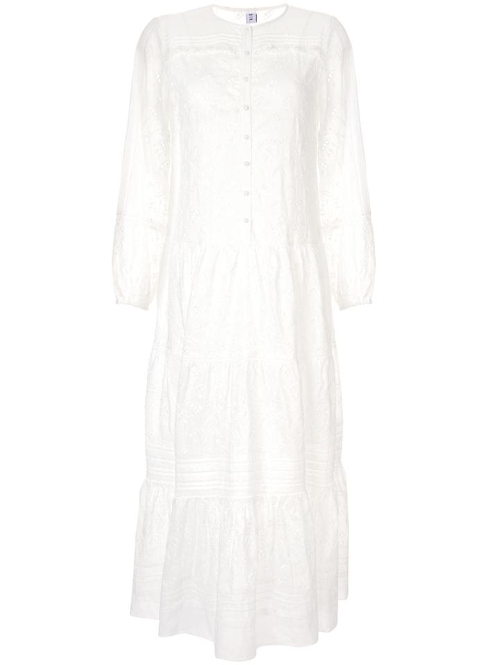 Sir. Elodie Long Sleeved Maxi Dress - White
