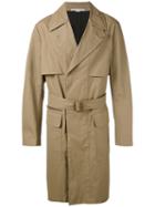 Stella Mccartney - Trench Coat - Men - Cotton/linen/flax/viscose - 50, Brown, Cotton/linen/flax/viscose