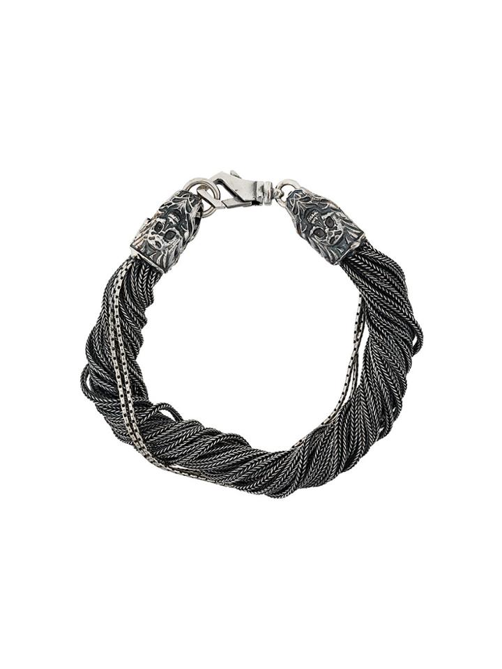 Emanuele Bicocchi Torsion Bracelet - Grey