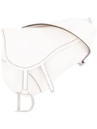 Christian Dior Vintage Saddle Waist Bum Bag - White