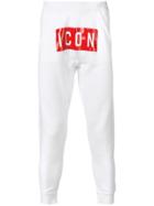 Dsquared2 Icon Track Trousers - White