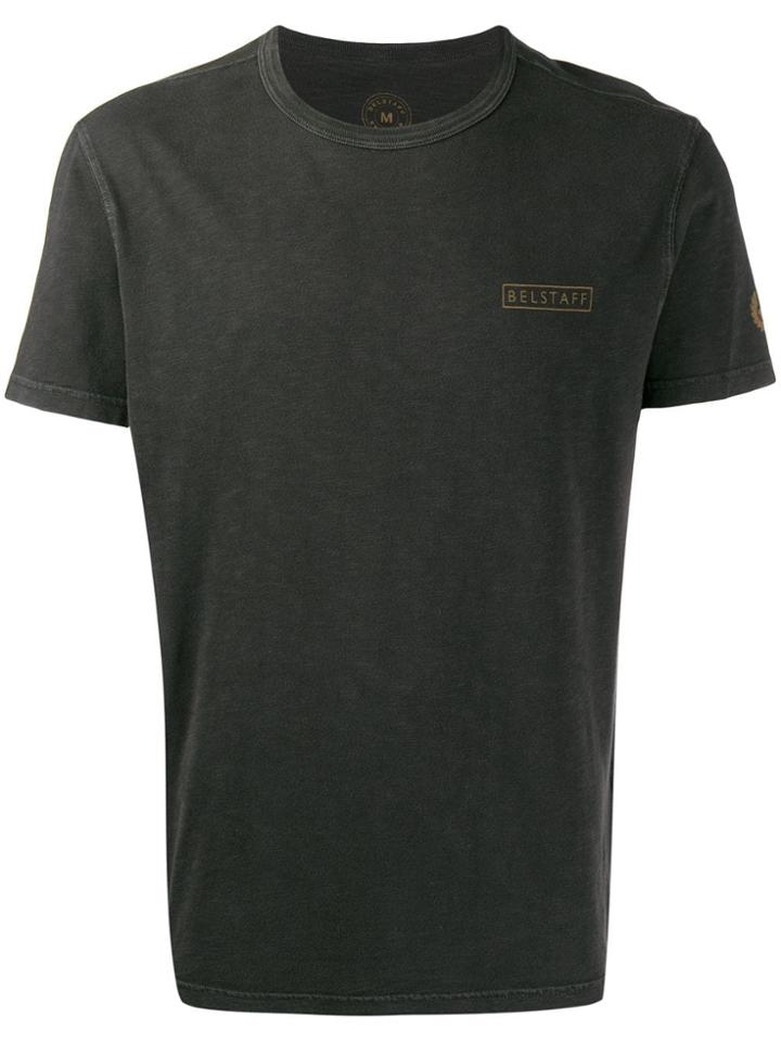 Belstaff Bordered Manufacture Print T-shirt - Black