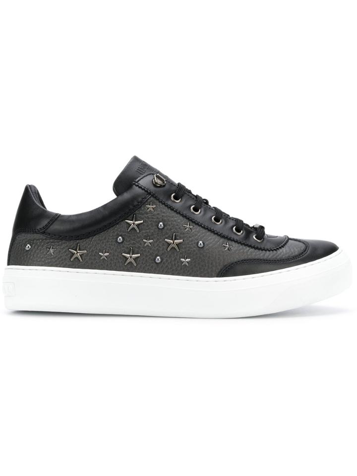 Jimmy Choo Ace Leather Trainers - Black