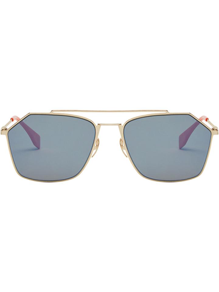 Fendi Eyewear Air Tinted Sunglasses - Metallic