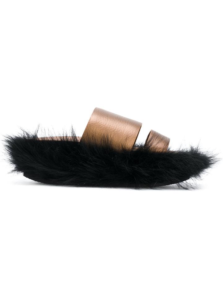 Peter Non Pladiade Slippers - Metallic