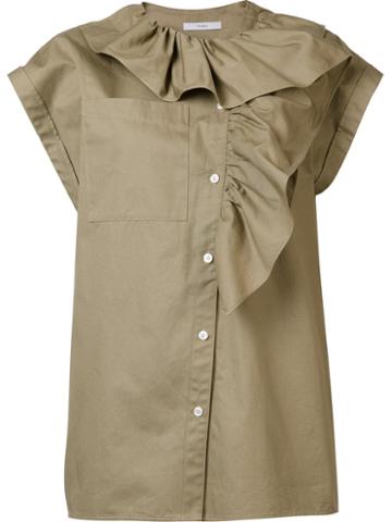 Tome Asymmetrical Ruffle Blouse