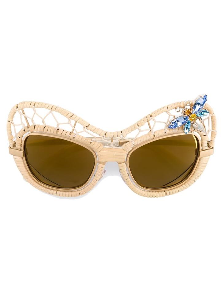 Dolce & Gabbana Embellished Sunglasses