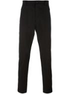 Ports 1961 Classic Tapered Trousers, Men's, Size: 46, Black, Cotton/spandex/elastane