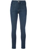 Mother High Waisted Looker Jeans - Blue