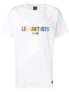 Les (art)ists Printed Logo T-shirt - White