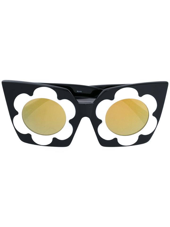 Markus Lupfer Chunky Daisy Sunglasses - Black