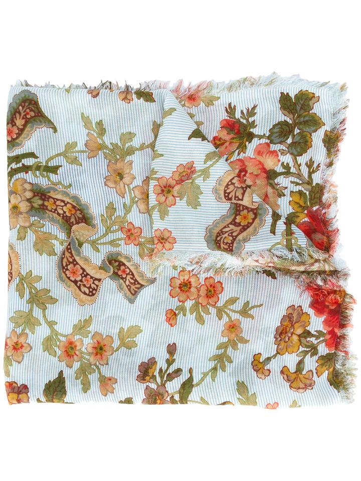 Faliero Sarti Pilar Scarf, Women's, Blue, Silk/modal