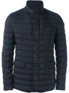Herno Padded Jacket, Men's, Size: 50, Blue, Polyamide/polyester/polyurethane