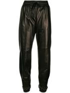 Givenchy Slouched Biker Trousers - Black