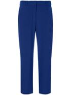 Goat - Denver Trousers - Women - Silk - 10, Blue, Silk