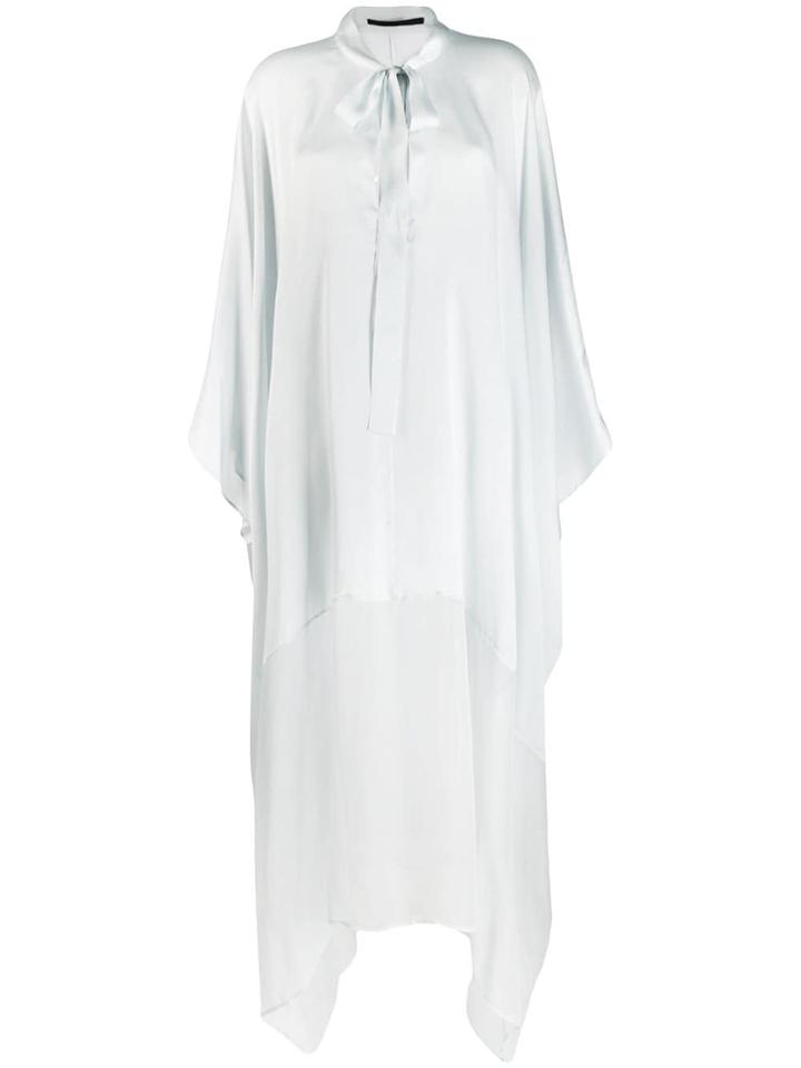 Haider Ackermann Tie Front Kaftan - Blue
