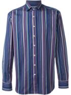 Etro Striped Shirt, Men's, Size: 39, Cotton