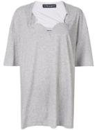 Y/project Push Up T-shirt - Grey