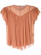 Nk Flow Violeta Silk Blouse - Pink