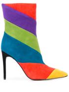 Alice+olivia Claudia Rainbow Boots - Pink