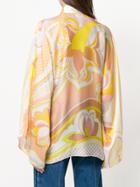 Emilio Pucci Printed Blouse - Yellow & Orange