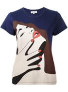 Yazbukey 'voyeurism' T-shirt, Women's, Size: Xs, Blue, Cotton
