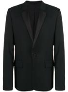 Ann Demeulemeester Single Button Dinner Jacket - Black