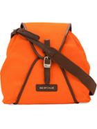 See By Chloé Foldover Top Satchel Bag - Yellow & Orange